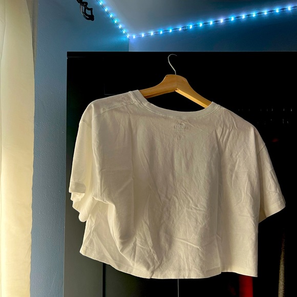 girls HOLLISTER oversized crop graphic dad tee - Picture 2 of 3